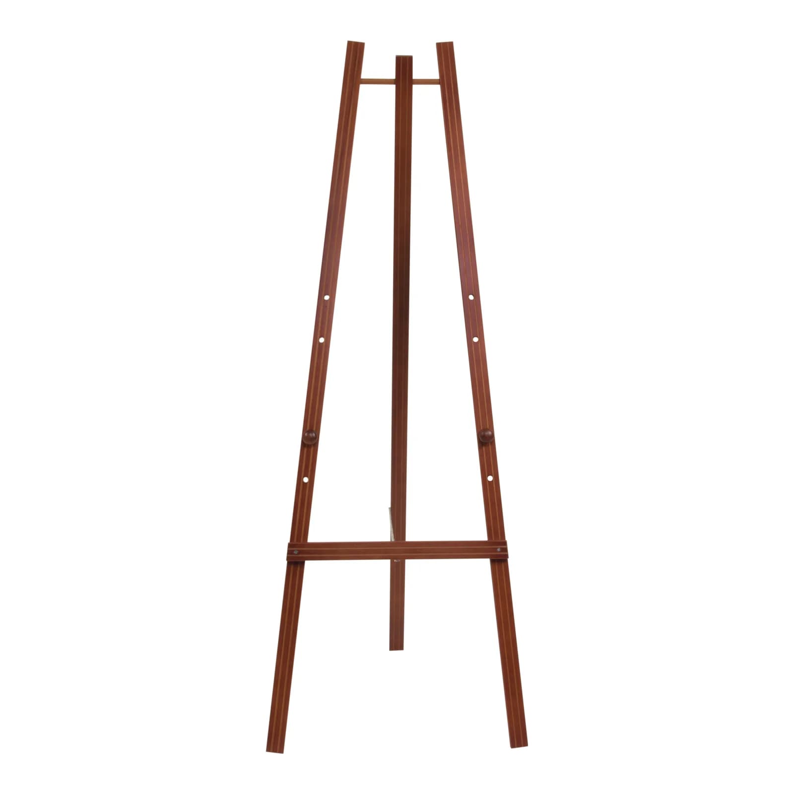 Securit® Caballete de madera Easel, acabado caoba laca - 165cm