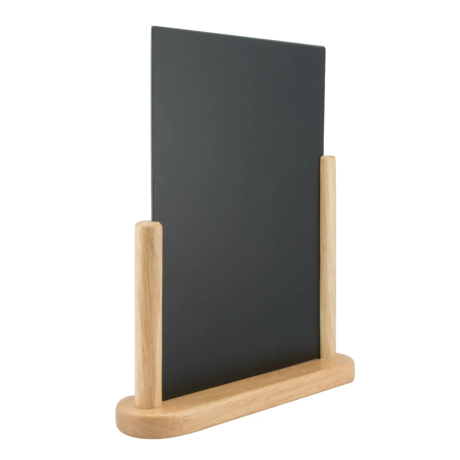 Securit® Elegant A4 tafelkrijtbord - beukenhout - houten ezel voor restaurants en cafés