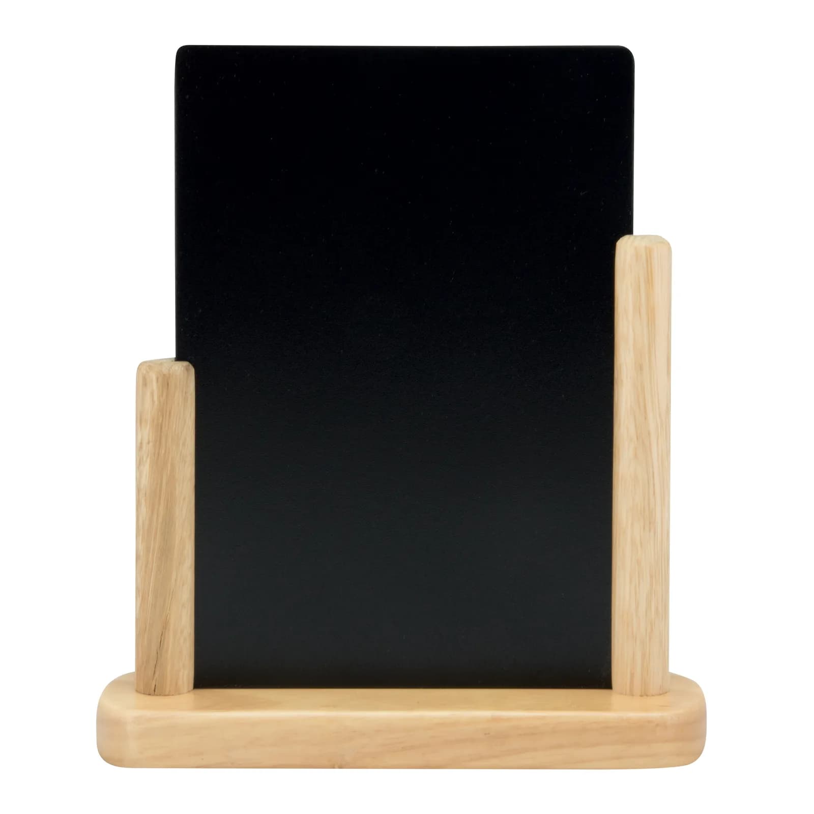 Securit® Elegant tafelkrijtbord A5 - beukenhout - tafelezel voor restaurants en cafés