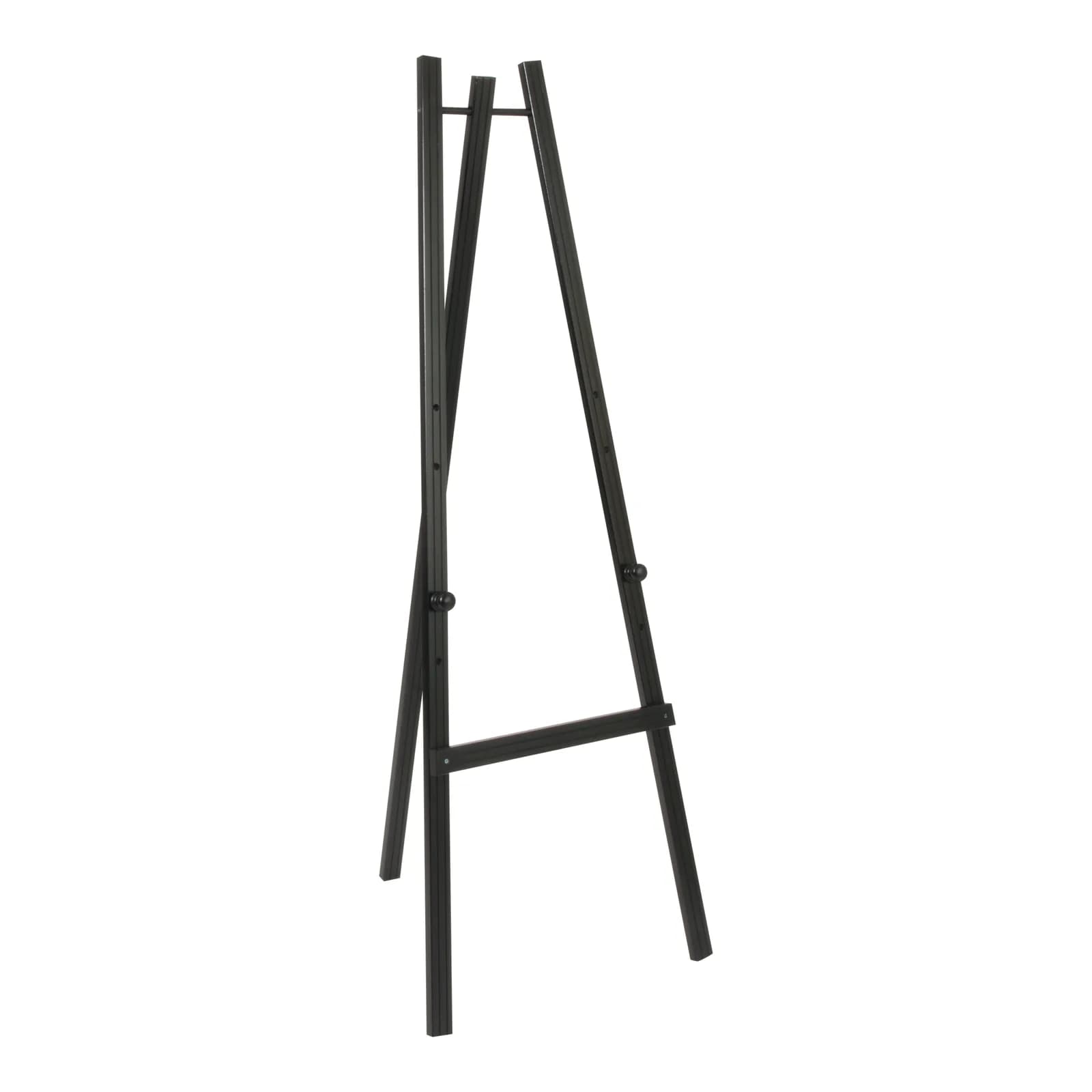 Securit® Easel drveni reklamni stalak za pločnik – crni lak, 165 cm